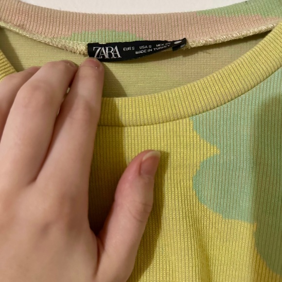 Zara Ruffled Pastel Top - Picture 8 of 11